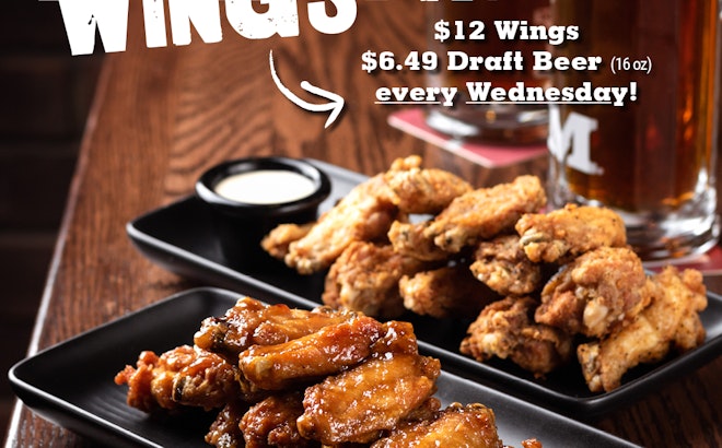 Image for $12 WINGS 